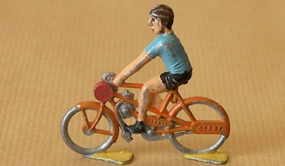 Cyclistes miniatures rétro vintage