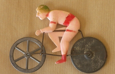 Cyclistes miniatures rétro vintage