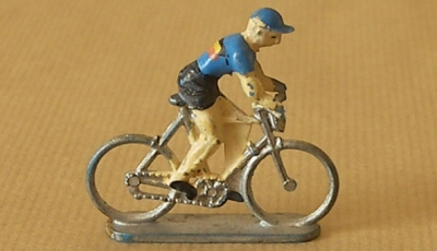Cyclistes miniatures rétro vintage