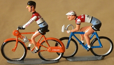 Reproduction cycliste miniature