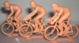 Cyclistes miniatures rétro vintage
